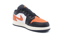 画像をギャラリービューアに読み込む, JORDAN BRAND AIR JORDAN 1 LOW GS &quot;MICHAEL JORDAN&quot; BLACK/STARFISH/WHITE/SAIL 5