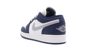 JORDAN BRAND AIR JORDAN 1 LOW GS "MICHAEL JORDAN" WHITE/WOLF GREY/MIDNIGHT NAVY 2