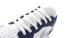 画像をギャラリービューアに読み込む, JORDAN BRAND AIR JORDAN 1 LOW GS &quot;MICHAEL JORDAN&quot; WHITE/WOLF GREY/MIDNIGHT NAVY 6