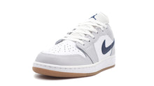 画像をギャラリービューアに読み込む, JORDAN BRAND AIR JORDAN 1 LOW GS &quot;MICHAEL JORDAN&quot; WHITE/MIDNIGHT NAVY/NEUTRAL GREY 1