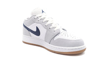 画像をギャラリービューアに読み込む, JORDAN BRAND AIR JORDAN 1 LOW GS &quot;MICHAEL JORDAN&quot; WHITE/MIDNIGHT NAVY/NEUTRAL GREY 5