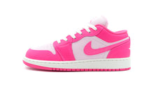 画像をギャラリービューアに読み込む, JORDAN BRAND AIR JORDAN 1 LOW GS &quot;MICHAEL JORDAN&quot; PINK FOAM/HYPER PINK/SUMMIT WHITE 3