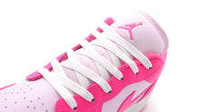 画像をギャラリービューアに読み込む, JORDAN BRAND AIR JORDAN 1 LOW GS &quot;MICHAEL JORDAN&quot; PINK FOAM/HYPER PINK/SUMMIT WHITE 6