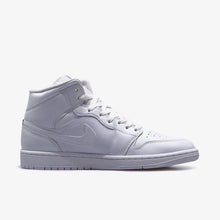 画像をギャラリービューアに読み込む, JORDAN BRAND AIR JORDAN 1 MID "TRIPLE WHITE" "MICHAEL JORDAN" WHITE/WHITE/WHITE 2