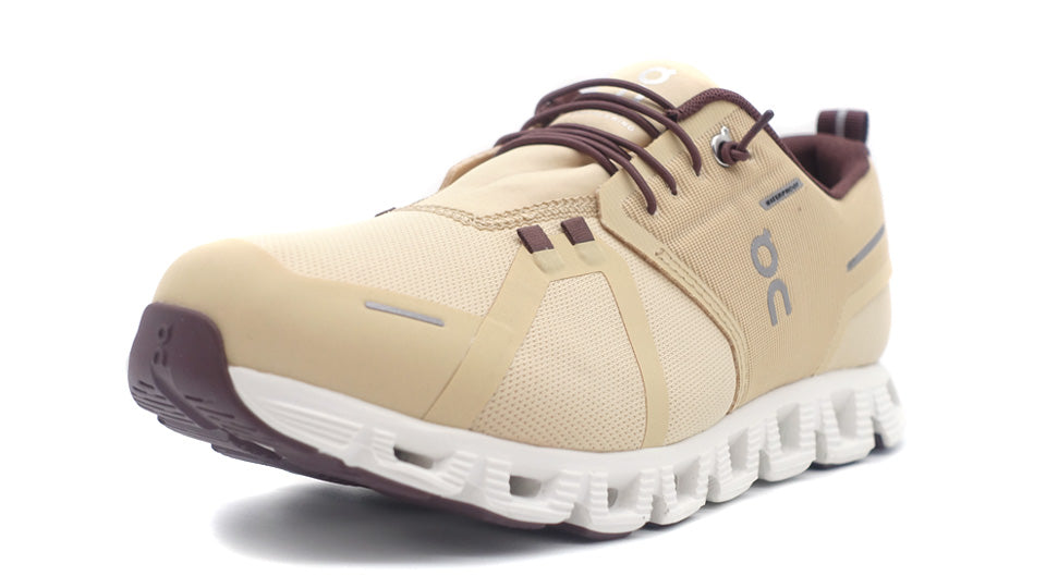 On CLOUD 5 WATERPROOF SAVANNAH/IVORY 1
