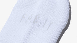MARQUEE PLAYER HYBRID RIB SOCKS SS "Made in JAPAN" "mita sneakers" WHITE OUT 3