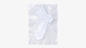 MARQUEE PLAYER HYBRID RIB SOCKS SS "Made in JAPAN" "mita sneakers" WHITE OUT 4