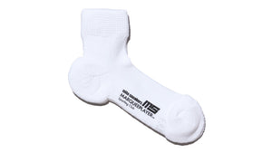 MARQUEE PLAYER HYBRID RIB SOCKS SS "Made in JAPAN" "mita sneakers" WHITE OUT 1