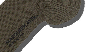 MARQUEE PLAYER HYBRID RIB SOCKS SS "Made in JAPAN" OLIVE 2
