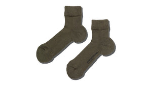 MARQUEE PLAYER HYBRID RIB SOCKS SS "Made in JAPAN" OLIVE 4