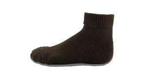 MARQUEE PLAYER HYBRID RIB SOCKS SS "Made in JAPAN" DARK BROWN 5