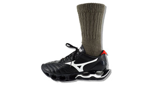 MARQUEE PLAYER HYBRID RIB SOCKS "Made in JAPAN" OLIVE 5