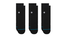 画像をギャラリービューアに読み込む, STANCE ICON QUARTER 3 PACK BLACK 1