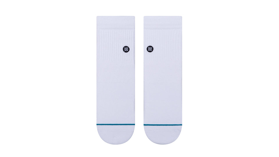 STANCE ICON QUARTER WHITE 1