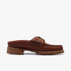 Timberland 3 EYE VIBRAM SOLE MULE RUST FULL GRAIN – mita sneakers