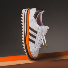 画像をギャラリービューアに読み込む, adidas Originals CLOT EX ORANGE SUPERSTAR BY EC "EDISON CHEN / CLOT" CLOUD WHITE/COFFEE/UNITY ORANGE