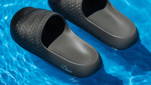 画像をギャラリービューアに読み込む, adidas ADILETTE AYOON &quot;Dime&quot; CORE BLACK/VISTA GREY/GOLD METALLIC