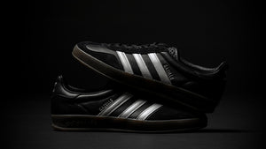 adidas Originals GAZELLE INDOOR "ÉDIFICE / IÉNA" CORE BLACK/MATTE SILVER/GUM