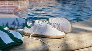 adidas Originals CLOT STAN SMITH "STAN SMITH" "ESPADRILLE COLLECTION" "EDISON CHEN / CLOT" CORE BLACK/GREEN/CORE BLACK