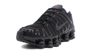 NIKE (WMNS) SHOX TL  BLACK/BLACK/METALLIC HEMATITE/MAX ORANGE 1