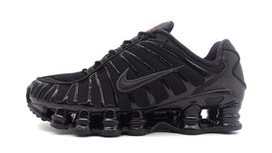 NIKE (WMNS) SHOX TL  BLACK/BLACK/METALLIC HEMATITE/MAX ORANGE 3