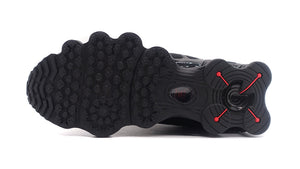 NIKE (WMNS) SHOX TL  BLACK/BLACK/METALLIC HEMATITE/MAX ORANGE 4