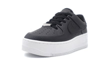 画像をギャラリービューアに読み込む, NIKE (WMNS) AIR FORCE 1 SAGE LOW BLACK/BLACK/WHITE 1