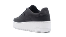 画像をギャラリービューアに読み込む, NIKE (WMNS) AIR FORCE 1 SAGE LOW BLACK/BLACK/WHITE 2