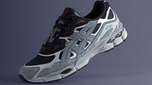画像をギャラリービューアに読み込む, ASICS SportStyle GEL-NYC &quot;ASICS SportStyle直営店 / ÉDIFICE / mita sneakers / Herringbone Footwear EXCLUSIVE&quot; BLACK/FJORD GREY 8