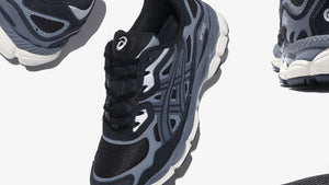 ASICS SportStyle GEL-NYC "Available exclusively at ASICS SportStyle直営店 / mita sneakers / Herringbone Footwear" BLACK/BLACK 8
