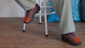 ASICS SportStyle GEL-STYRAX "ASICS NOVALIS"  OBSIDIAN GREY/RUST ORANGE