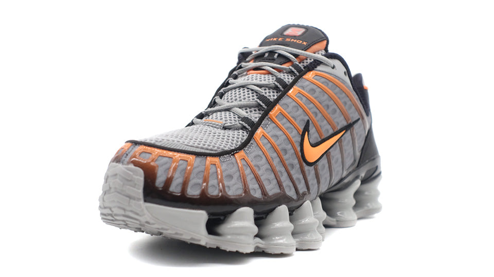 NIKE SHOX TL LIGHT SMOKE GREY/BRIGHT MANDARIN/BLACK 1