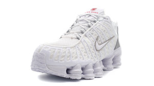 NIKE SHOX TL WHITE/WHITE/METALLIC SILVER/MAX ORANGE 1