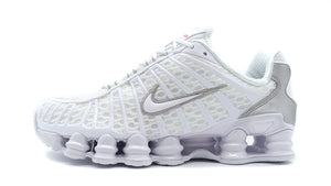 NIKE SHOX TL WHITE/WHITE/METALLIC SILVER/MAX ORANGE 3
