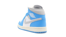 画像をギャラリービューアに読み込む, JORDAN BRAND (WMNS) AIR JORDAN 1 MID &quot;MICHAEL JORDAN&quot; DARK POWDER BLUE/NEUTRAL GREY/WHITE/SAIL 2