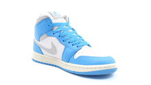 画像をギャラリービューアに読み込む, JORDAN BRAND (WMNS) AIR JORDAN 1 MID &quot;MICHAEL JORDAN&quot; DARK POWDER BLUE/NEUTRAL GREY/WHITE/SAIL 5