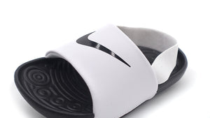 NIKE KAWA SLIDE TD WHITE/BLACK/BLACK/WHITE 6