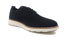 画像をギャラリービューアに読み込む, COLE HAAN ORIGINAL GRAND STITCHLITE KNIT WINGTIP OXFORD BLACK/IVORY 5