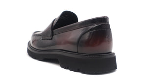 COLE HAAN AMERICAN CLASSICS PENNY LOAFER DEEP BURGUNDY/BLACK 2