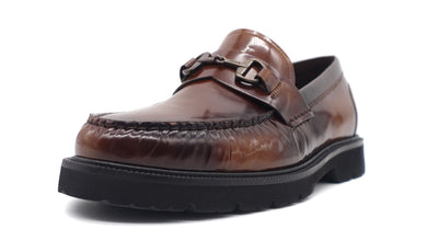 COLE HAAN AMERICAN CLASSICS BIT LOAFER CH DARK CHOCOLATE BOX BRUSH OFF/BLACK 1