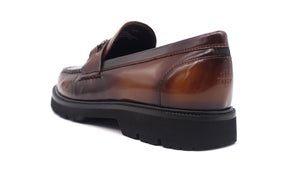 COLE HAAN AMERICAN CLASSICS BIT LOAFER CH DARK CHOCOLATE BOX BRUSH OFF/BLACK 2