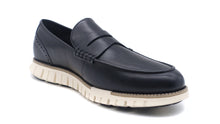 画像をギャラリービューアに読み込む, COLE HAAN ZEROGRAND REMASTERED PENNY LOAFER  BLACK/NATURAL TAN/IVORY 5