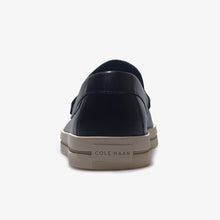 画像をギャラリービューアに読み込む, COLE HAAN PINCH LONG WEEKENDER PENNY LOAFER  BLACK/ANGORA 4