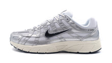 画像をギャラリービューアに読み込む, NIKE P-6000 WHITE/BLACK/METALLIC SILVER/FLAT SILVER 3
