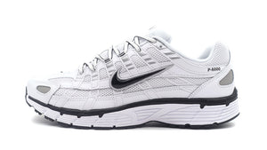 NIKE P-6000 WHITE/BLACK/METALLIC SILVER/BLACK 3