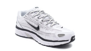 NIKE P-6000 WHITE/BLACK/METALLIC SILVER/BLACK 5