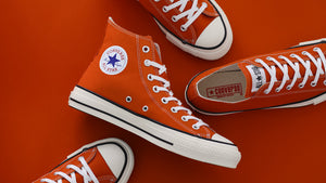 CONVERSE CANVAS ALL STAR J OX "Made in JAPAN" DEEP ORANGE