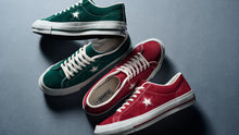 画像をギャラリービューアに読み込む, CONVERSE ONE STAR J VTG &quot;Made in JAPAN&quot; &quot;TimeLine&quot; GREEN 7
