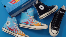 画像をギャラリービューアに読み込む, CONVERSE ALL STAR AGED CF HI &quot;HOT WHEELS&quot; BLACK