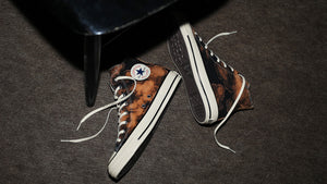 CONVERSE ALL STAR AGED BLEACHEDCANVAS HI BLACK